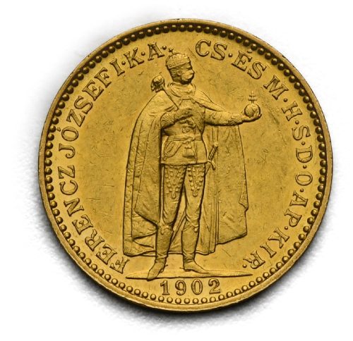 20 Koruna Františka Josefa I. 1902 KB