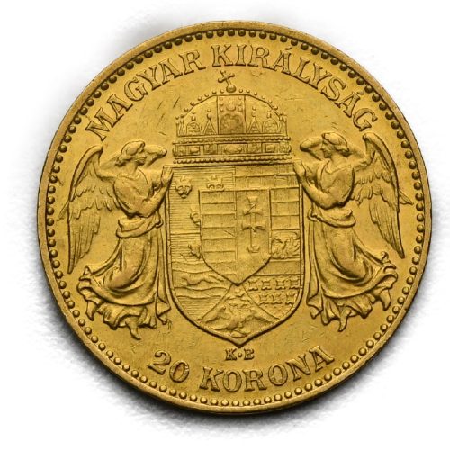 20 Koruna Františka Josefa I. 1902 KB