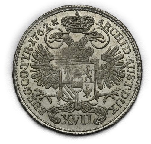 17 Krejcar Marie Terezie 1762 Vídeň