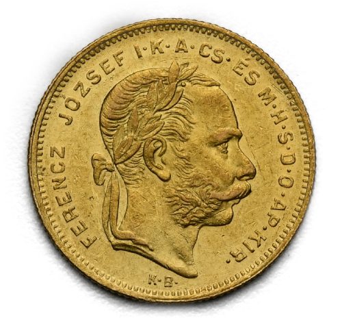 8 Zlatník František Josef I. 1875 KB