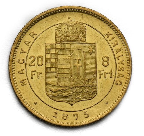 8 Zlatník František Josef I. 1875 KB