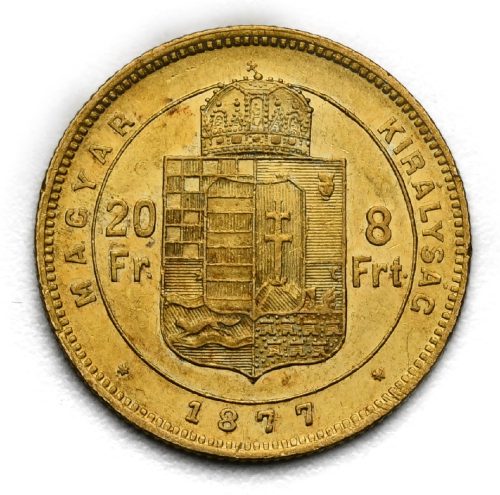 8 Zlatník František Josef I. 1877 KB