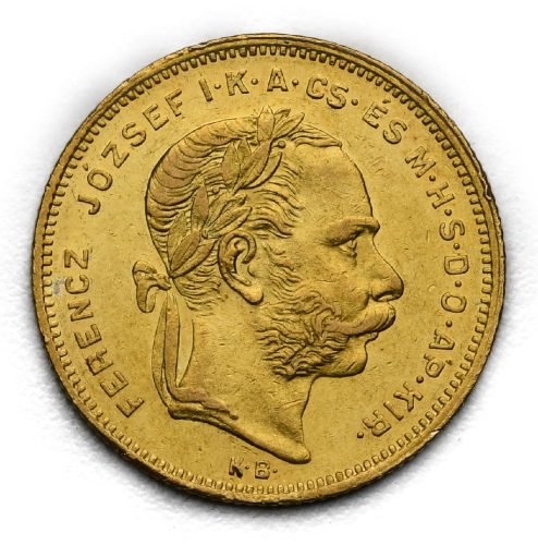 8 Zlatník František Josef I. 1878 KB