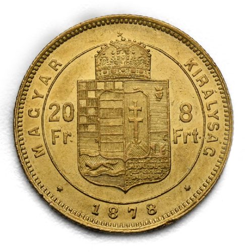 8 Zlatník František Josef I. 1878 KB