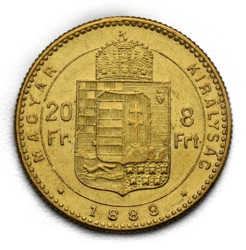 8 Zlatník František Josef I. 1888 KB