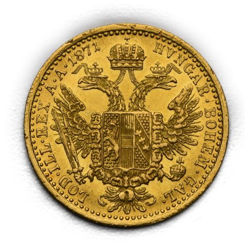 Dukát František Josef I. 1871 A