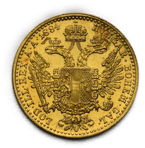 Dukát František Josef I. 1884