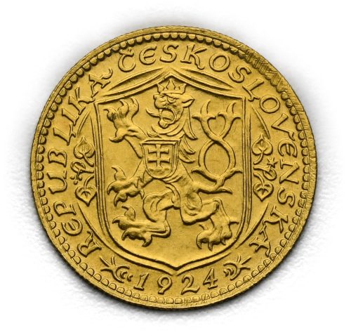 Svatováclavský dukát 1924