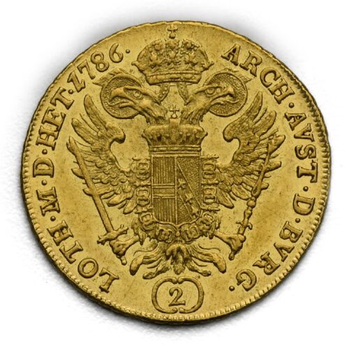 2 Dukát Josef II. 1786 A