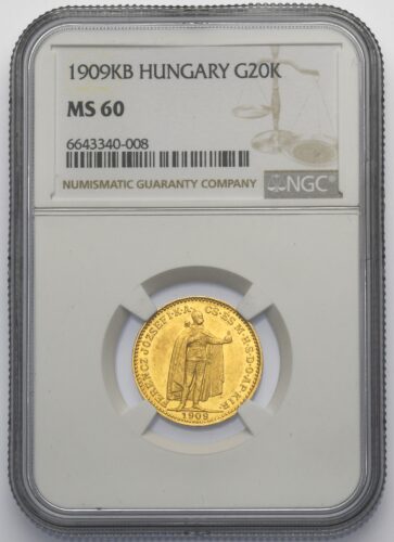 20 Koruna František Josef I. 1909 KB