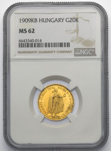 20 Koruna František Josef I. 1909 KB