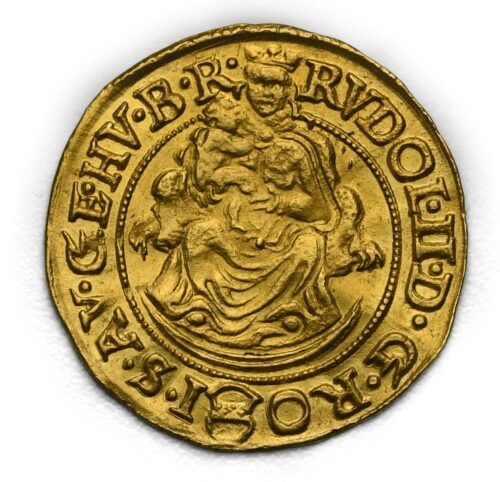 Dukát Rudolf II. 1586 KB
