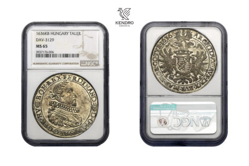 Tolar 1636. Kremnice. Tolar 1636. Kremnice.