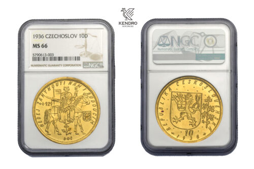 10 Dukát 1936. Kremnice. Vzácný! 10 Dukát 1936. Kremnice. Vzácný!