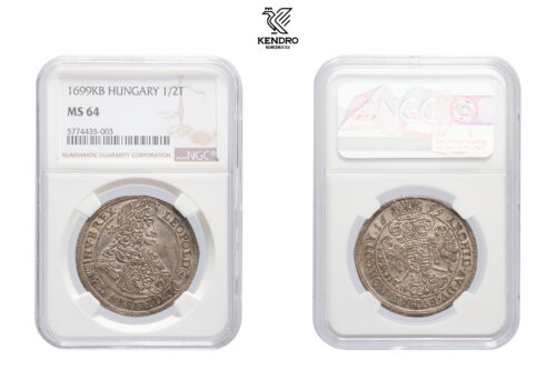 1/2 Thaler 1699. Kremnitz. Rare in this condition! 1/2 Thaler 1699. Kremnitz. Rare in this condition!