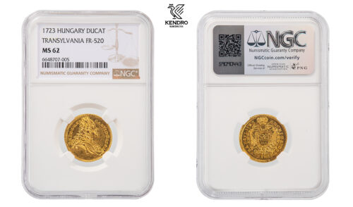 Ducat 1723. Alba Iulia. Rare! Ducat 1723. Alba Iulia. Rare!