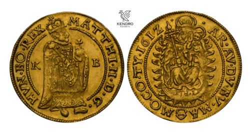 Dukát 1612. Kremnice. Vzácný!