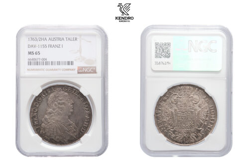 Thaler 1763. Hall. Rare in this condition! Thaler 1763. Hall. Rare in this condition!