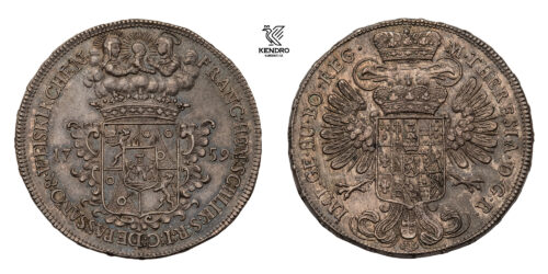 Tolar 1759. Praha. Vzácný!